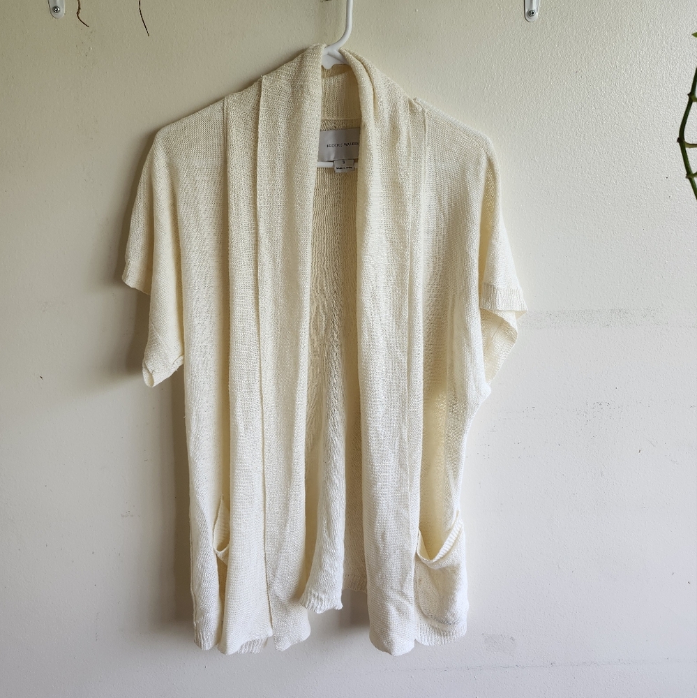 Brochu Walker Linen Cardigan, Small